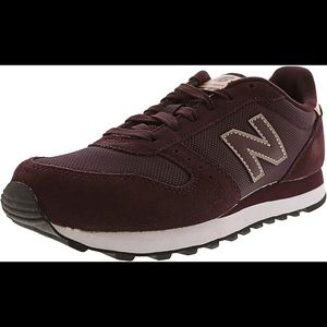 New Balance WL311AAM Burgundy Athletic Shoes
